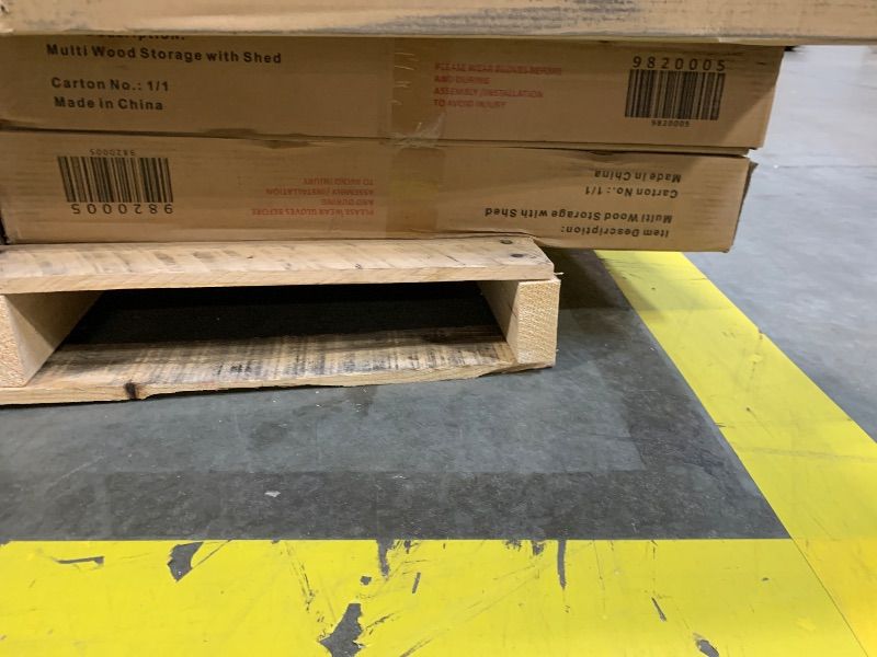 Photo 1 of ****SIMILAR**
WOOD STORAGE WHITE SEHD