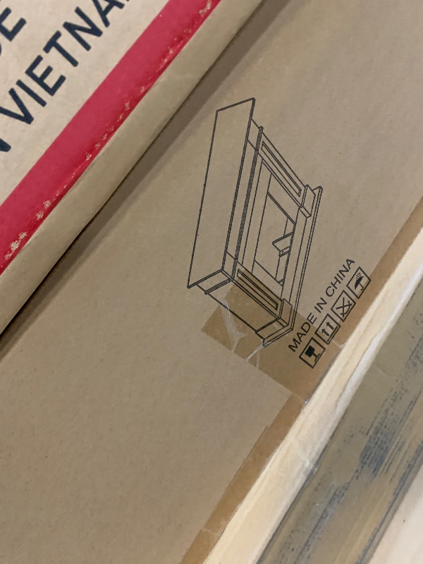 Photo 1 of ****SIMILAR***
Living Room or Bedroom, Replaceable Fireplace Insert Heater, Realistic Log and Flame Effect, Remote Control, Timer, White