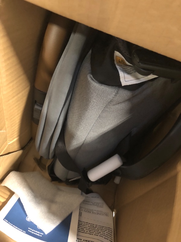 Photo 1 of ***MAJOR DAMAGE/SCRATCHED UP AND A HOLE*** Graco Ready2Jet Compact Stroller – Overhead Friendly Compact Travel Stroller with Automatic Fold, Kingston