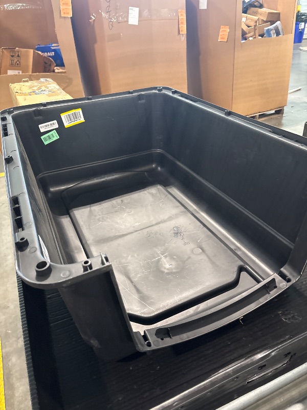 Photo 1 of ***JUST HALF*** Black crate bin