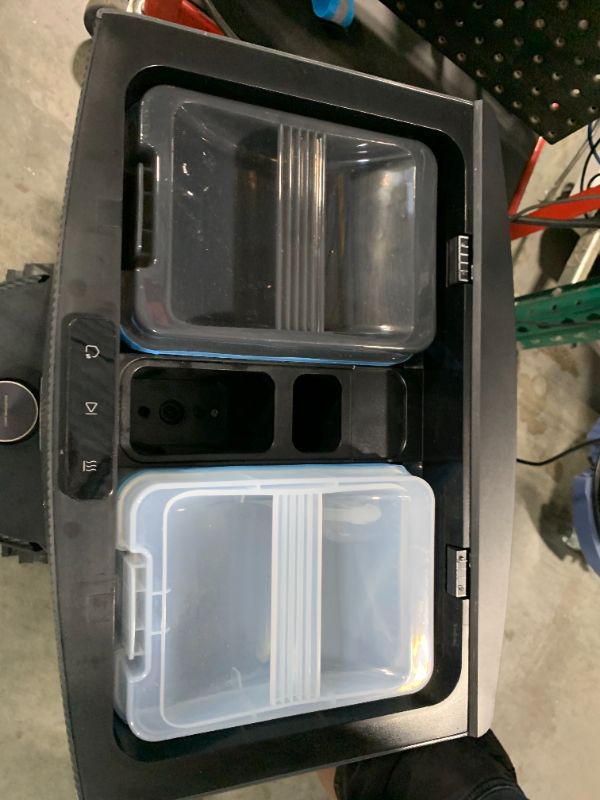 Photo 1 of **TESTED: ITEM WORKS, USED** DREAME X60 Max Ultra Complete Robot Vacuum and Mop, Upgraded from X50 Series, 3.13in (7.95cm) Ultra-Thin Design, 35,000Pa Suction, Self Emptying&Refilling, Mop Self-Cleaning, 280+ Obstacle Avoidance
