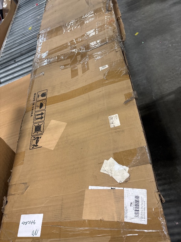 Photo 1 of 
Large white and black shelves 