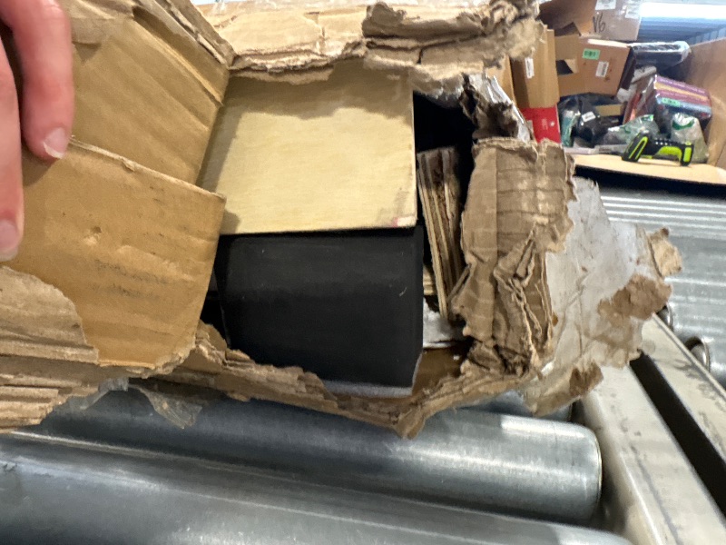 Photo 1 of 
Large white and black shelves 