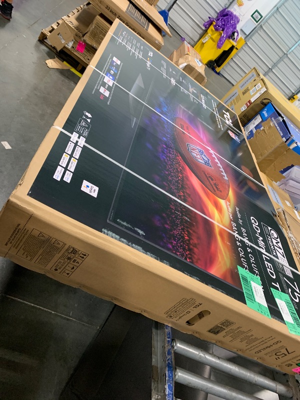 Photo 1 of ***FACTORY SEALED**** TCL 75 Inch Class QM7K Series | Mini LED QLED 4K HDR | 75QM7K, 2025 Model | 120HZ-144HZ Anti Reflective Screen Smart Google TV Dolby Atmos Onkyo Audio | Voice Remote Alexa Gaming Streaming Television