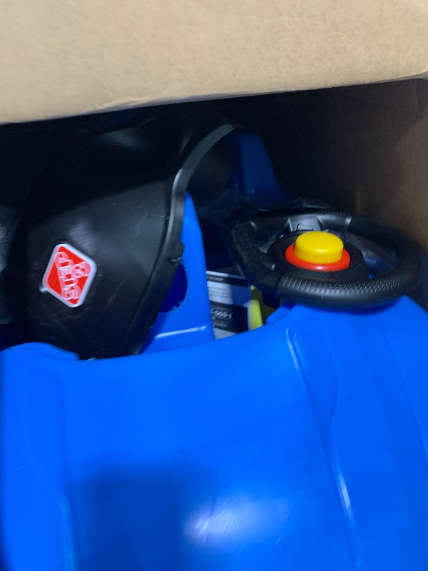 Photo 1 of *MISSING PARTS - See Clerk Notes*
Step2 Whisper Ride Cruiser Kids Push Car, Ride On Toy, Stroller Substitute, Includes Seat Belt & Horn, Made of Durable Plastic, Max Weight 50 lbs., For Toddlers 1.5-4 Years Old, Blue