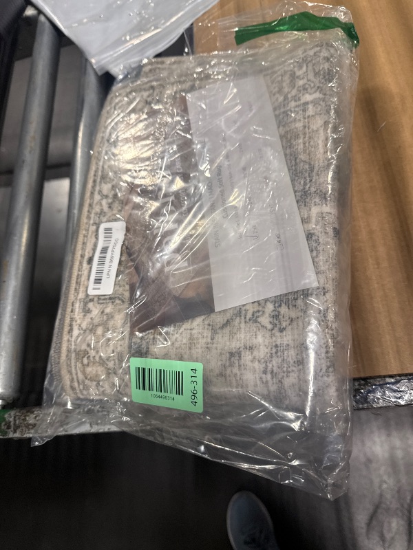 Photo 1 of ****SIMILAR PRODUCT*** CHAMPLANT Washable Area Rug 4'x6' Vintage Traditional Floor Cover Foldable Thin Rugs Retro Kitchen Indoor Distressed Non Slip Carpet Floral Print Mat Bedroom Living Room