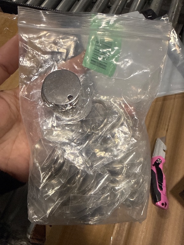 Photo 1 of ***SIMILAR PRODUCT*** 180 Pieces Metal Rim Tags Key Tags Round Paper Tags with Metal Rings for Car Keys and Door Keys,White