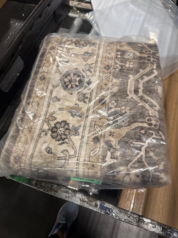 Photo 1 of ***SIMILAR PRODUCT*** OMadane Washable Runner Rug - 2x6 Rug Runners for Hallways 6 Feet Non Slip Vintage Kitchen Runner Rug Ultra-Thin Bathroom Runner Rugs Carpet Laundry Room Bedroom (2x6ft, Turmeric/Grey)