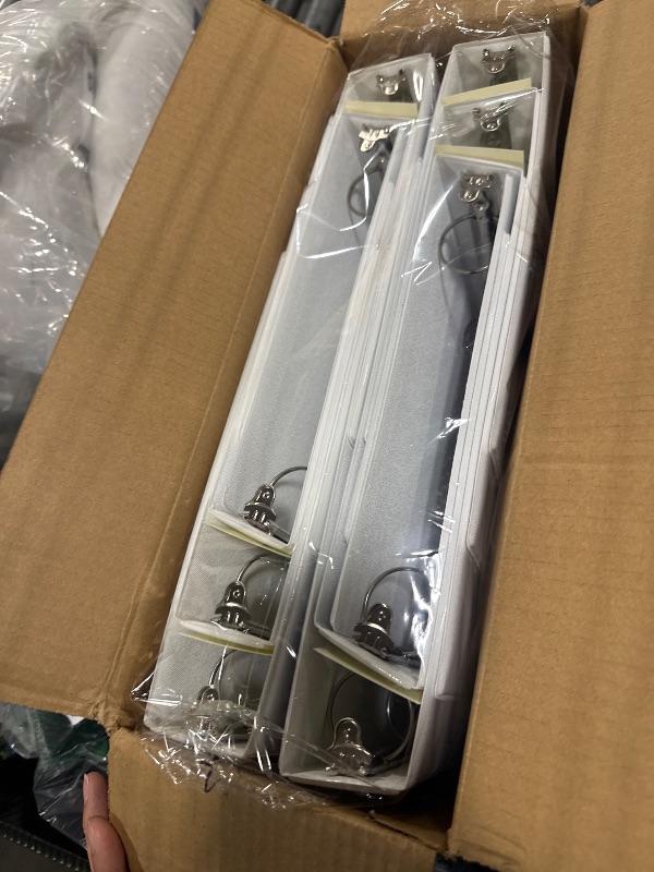 Photo 1 of ****SIMILAR PRODUCT***  View 3-Ring Binder, 2" D-Rings, White, 49% Recycled, Pack of 10