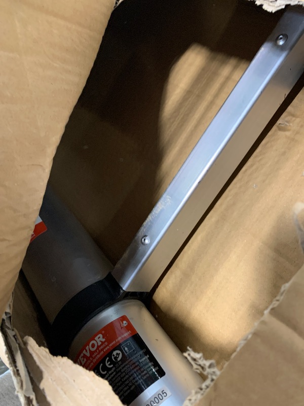 Photo 1 of *** USED***VEVOR Telescoping Ladder, 20.3FT Aluminum Lightweight Extension Ladder, Multi-Button Retraction Collapsible Ladder, 375 LBS Capacity with Non-Slip Feet, Portable Compact Ladders for Home, RV, Loft