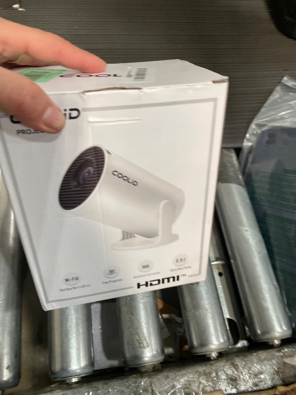 Photo 1 of [Built-in Apps & 2026 Upgraded] Mini Projector Support 4K 1080P Auto Keystone 180° Rotatable with WiFi 6 and Bluetooth 5.4, Projector Portable Compatibile with HDMI/TV Stick/Memory Stick/Laptop-Black