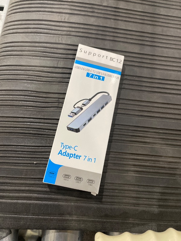 Photo 1 of ?Upgrade? USB C/USB Hub, BERLAT Aluminum 7 in 1 USB C & USB Hub with USB 3.0, USB 2.0 Ports for PC/Laptops/MacBook Pro/Air/iMac/iPad and More Devices