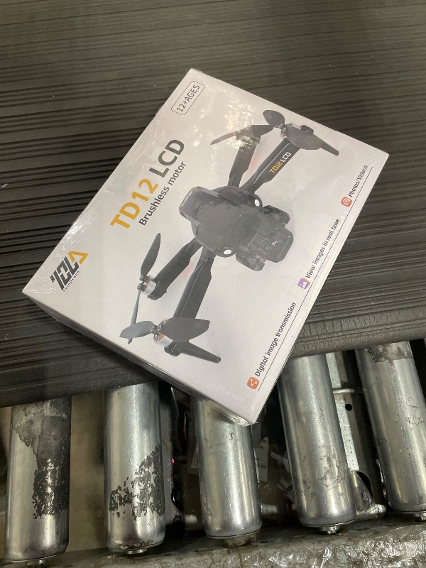 Photo 1 of **FACTORY SEALED**  Toladrone Brushless Motor Drone with LCD Screen Remote Control Drone for Beginners Drones with Camera Foldable RC Quadcopter for Adults TD12LCD