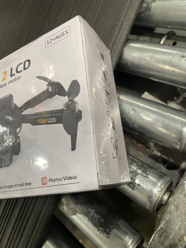 Photo 1 of **FACTORY SEALED**  Toladrone Brushless Motor Drone with LCD Screen Remote Control Drone for Beginners Drones with Camera Foldable RC Quadcopter for Adults TD12LCD