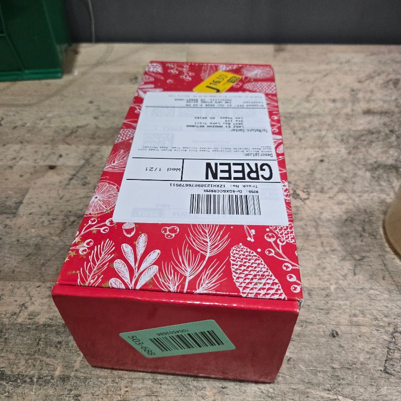 Photo 1 of 30PCS Bottle Brush Christmas Trees Mini Bottle Brush Trees with Wood Base Tabletop Small Christmas Village Tree, Xmas Holiday Decor