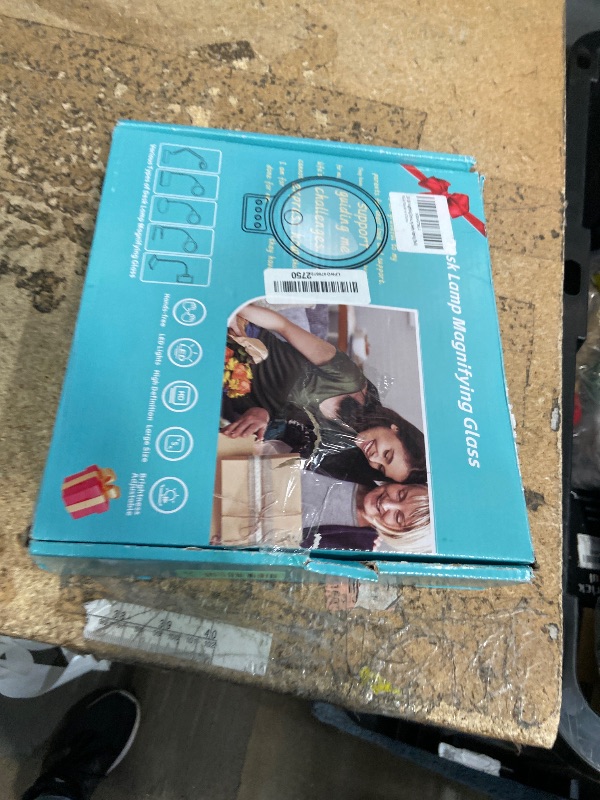 Photo 1 of 10X 30X Magnifying Glass with Light and Stand, 72 LED 3 Color Modes Stepless Dimmable, Hands Free Lighted Magnifier Desk Lamp for Close Work Craft Hobby Painting Sewing Jewelry Reading (Black)