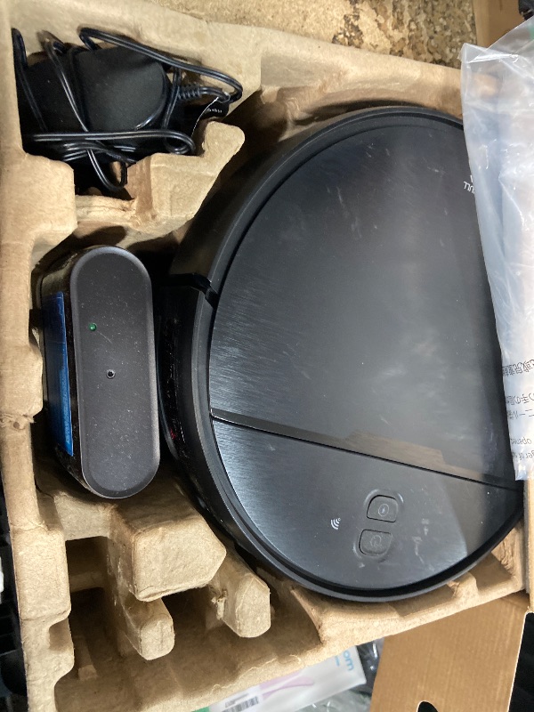 View 2 of ***MISSING PARTS***
Robot Vacuum and Mop Combo, 2 in 1 Robotic Vacuums Cleaner with WiFi/App, Robot Vacuum with Water Tank, Strong Suction, Schedule, Self-Charging, Quiet, for Hard Floor, Pet Hair, Low Pile Carpet