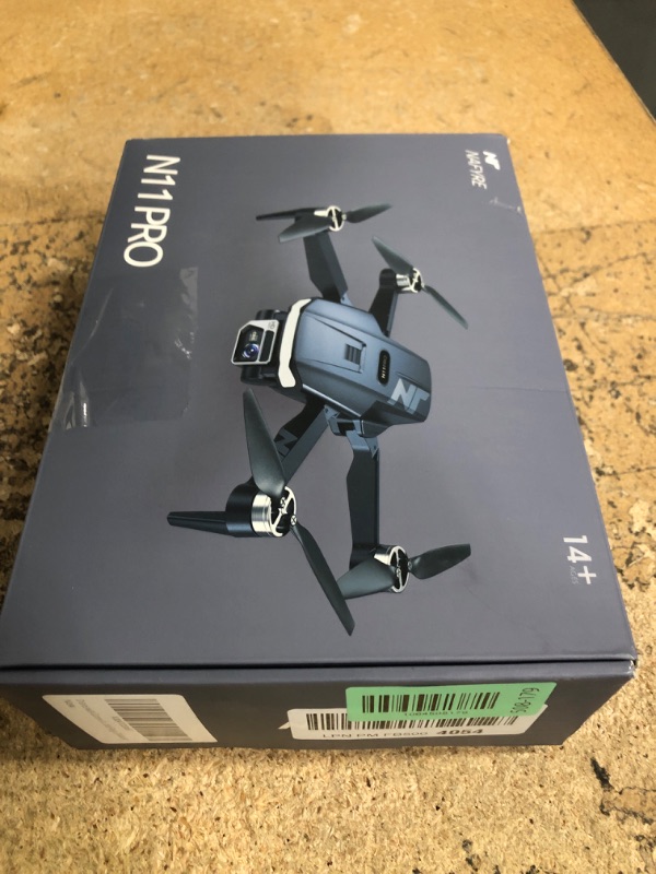 Photo 1 of ?Professional 4K Drone with Camera for Adult Beginners? N11 PRO GPS Quadcopter 90 Min Flight Smart 5G FPV & Brushless Motor Tech Auto Tracking Safety Return System