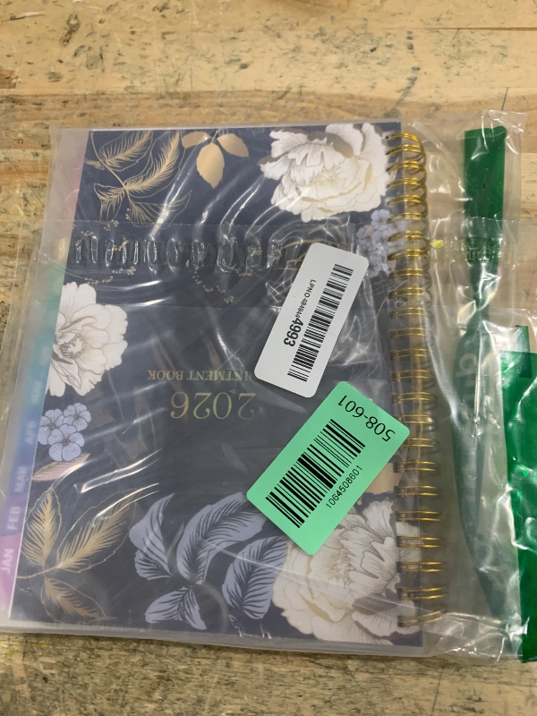 Photo 1 of 2026 Appointment Book, 30 Minutes-Hourly, Weekly ? Monthly Calendar Planner 2026, Jan 2026 - Dec 2026, 6.2'' x 8.4'', 2026 Daily Planner with Tabs ?Pocket, Flexible Cover, Great for Office, Home, School