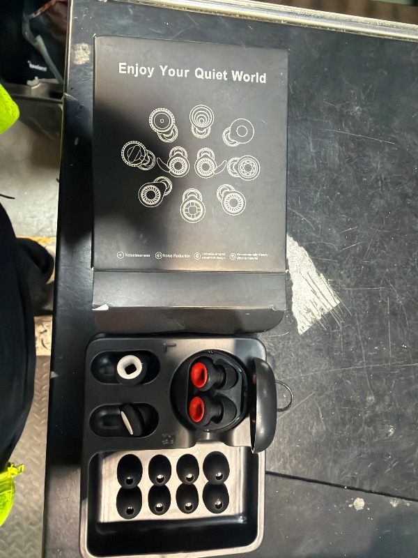 Photo 1 of 2 Pairs Nexavibe Noise Reduction Earplugs 33db for Sleeping,Concerts,Motorcycle,Focus Work & Travel - Reusable Silicone Ear Plugs for Adults with Portable Case – Includes 3 Sizes for All Ears