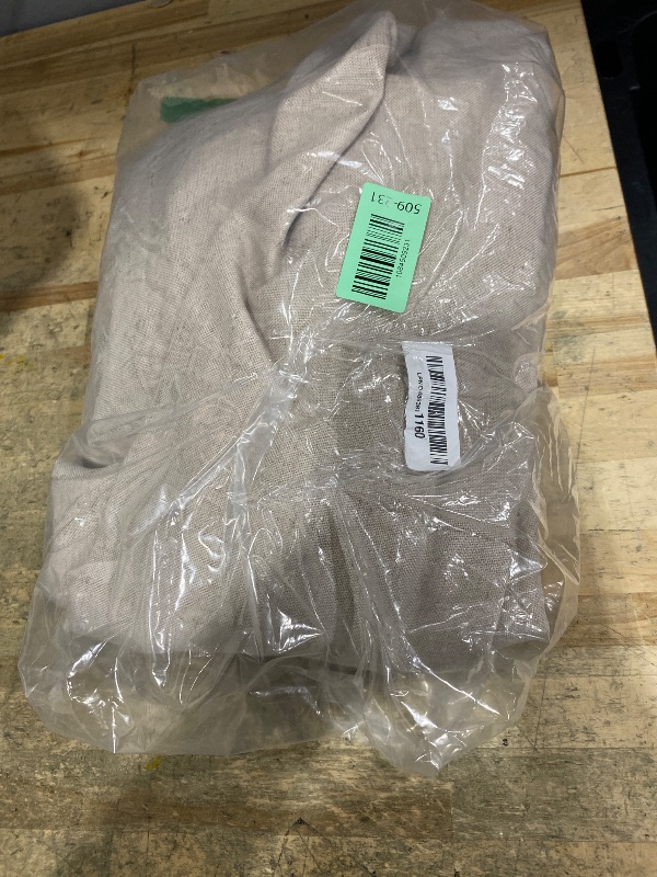 Photo 1 of 1 PCS..LAMIT Light Filtering Linen Curtains 84inches Long for Bedroom, Faux Linen Textured