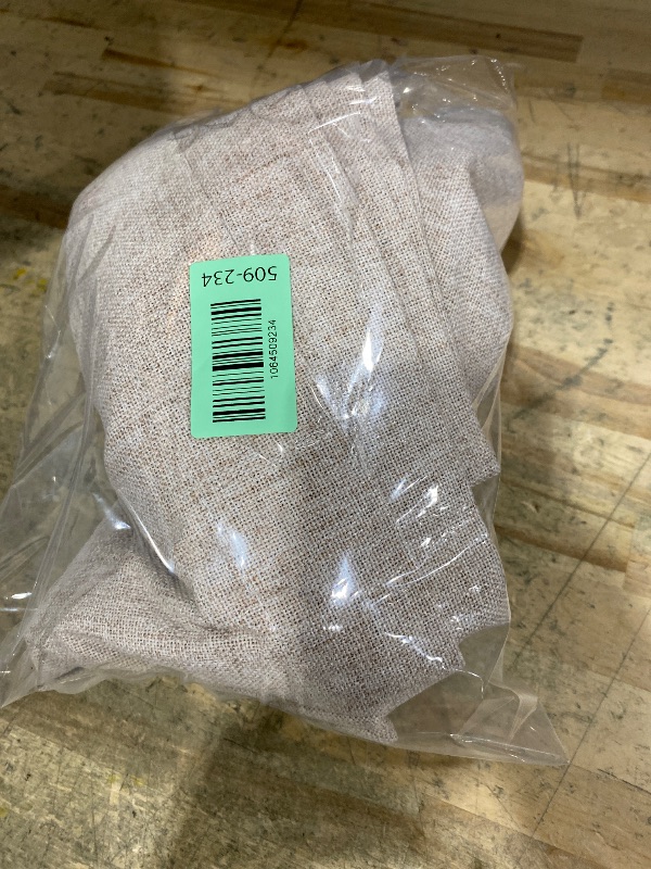 Photo 1 of 1 PCSLAMIT Light Filtering Linen Curtains 84 inches Long for Bedroom, Faux Linen Textured