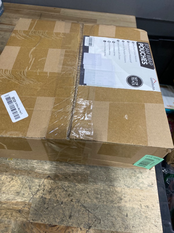 Photo 1 of 135 Pcs Moving Supplies with 3 Size Cushion Foam Pouch 1/16 Inch Thickness, 60 Pcs Fragile Stickers to Protect Ornament Cup Glasses China Dishes Shipping Storage Transportation (7.5x7.5 7.5x12 12x12)