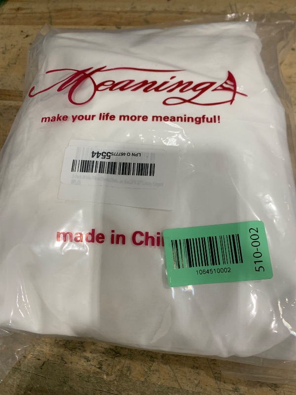 Photo 1 of 2-Pack White Pillow Shams Shabby Chic Pillowcases with Lace Ruffles Vintage Pillow Covers Cotton Queen Size 20"X30" Luxury Elegant