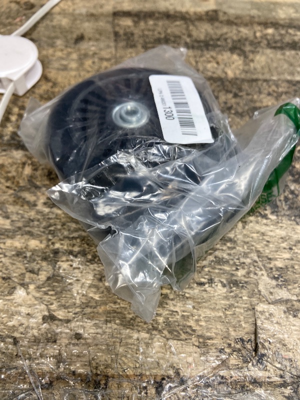 Photo 1 of 1 Pair/2pcs Luggage Suitcase Replacement Wheels 100mm/3.94in, Thk24mm Rubber Swivel Caster Wheels for Inline Outdoor Skate w/ 6mm Bearings Repair Kits (OD100xThk24mm/3.94x0.94in)