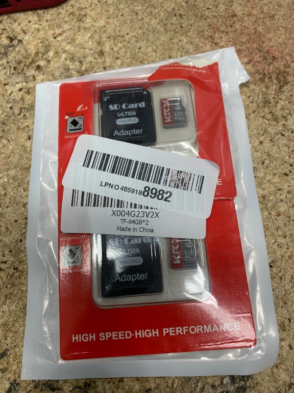 Photo 1 of 2Pack TF Card 64GB Memory Card with Adapter, High Speed TF Card 64GB, Class 10, U3, for Android Phones Tablets Camera Smartphone