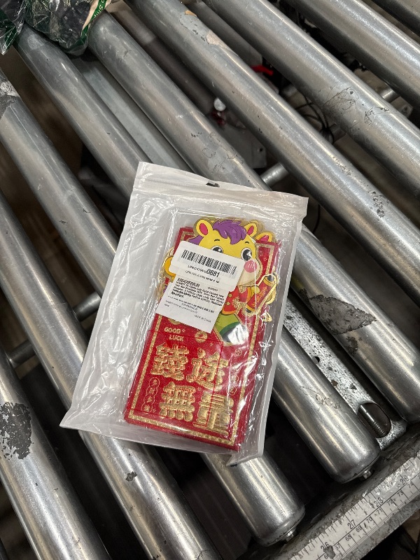Photo 1 of ***9 PIECES*** NEWEST 24 Pieces Cute Horse Chinese New Year Red Envelopes 2026, Shiny Red Packets Hongbao, 6 Patterns Large Lucky Cash Money Envelopes Spring Festival Birthday Weddings Party, 7 x 3.5In