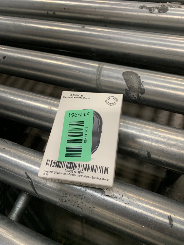 Photo 1 of [Upgraded] Bluetooth 5.0 Remote Shutter for iPhone & Android Camera Wireless Remote Control Selfie Button for iPad iPod Tablet, HD Selfie Clicker for Photos & Videos (Black)