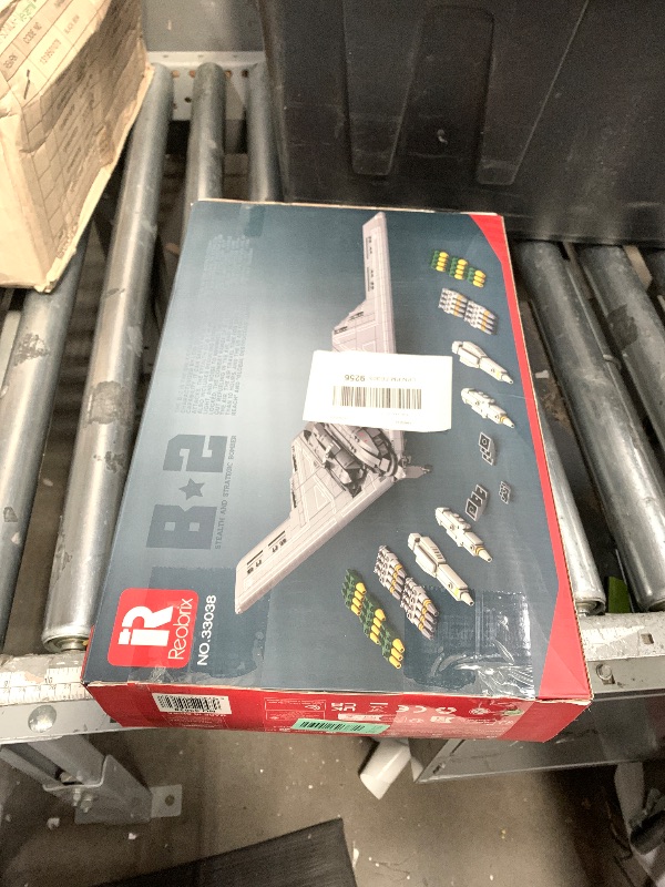 Photo 1 of ***MISSING PARTS***
MISSING 3 BAGS****
Reobrix Fighter Jet Building Set 33038, B2 Military Bomber Plane for Adults, Aviation Airplane Cool Jet Model Collection for Boys,Ideal Gifts for Kids 14+, Men and Military Fans