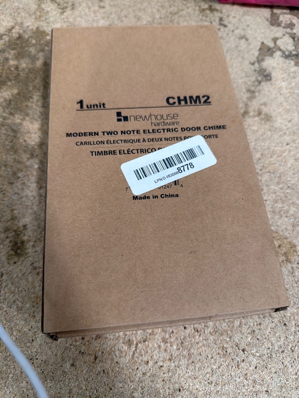 Photo 1 of ?Newhouse Hardware CHM2 Door Chime, White