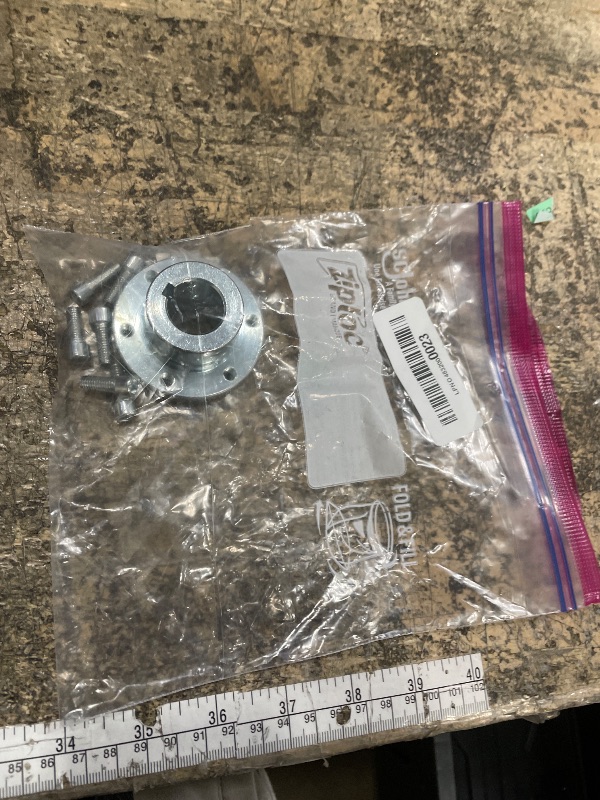 Photo 1 of #35 Chain Sprocket Hub Adapter 20mm Bore 6-Bolt Mini Bike Flange Compatible with 32mm Shaft