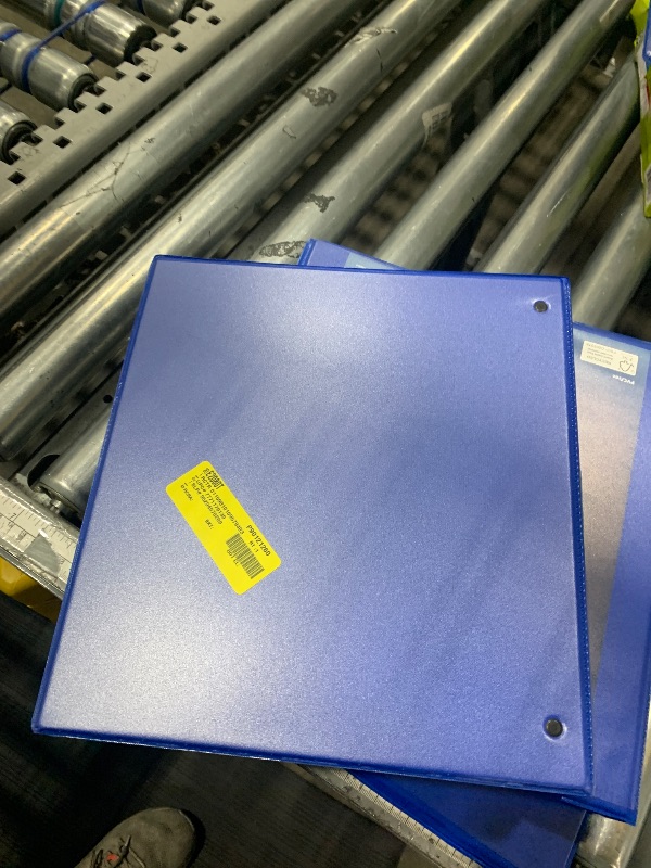 Photo 1 of 1" blue binder