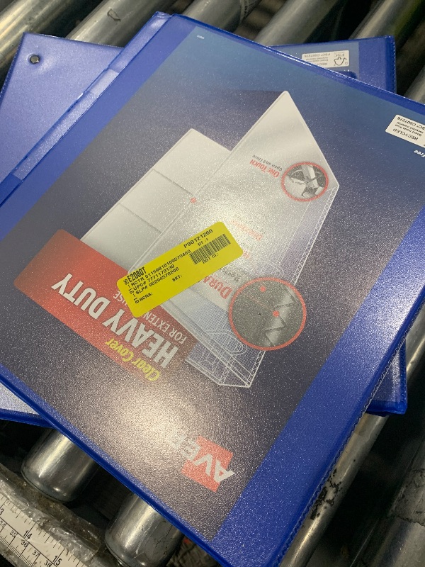 Photo 1 of 1" blue binder