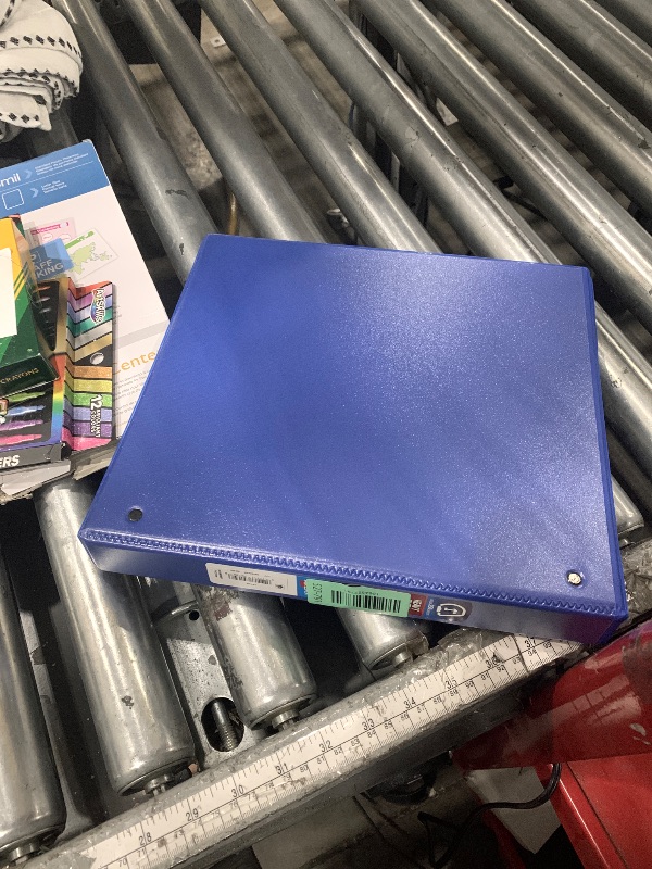 Photo 1 of 1" blue binder
