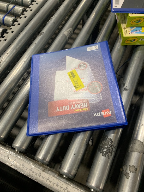 Photo 1 of 1" blue binder