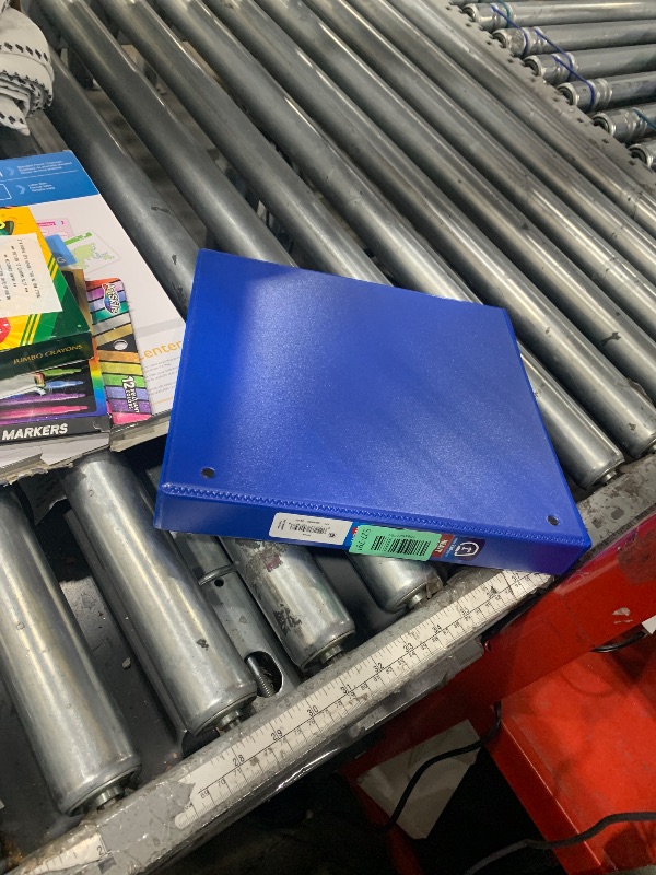 Photo 1 of 1" blue binder