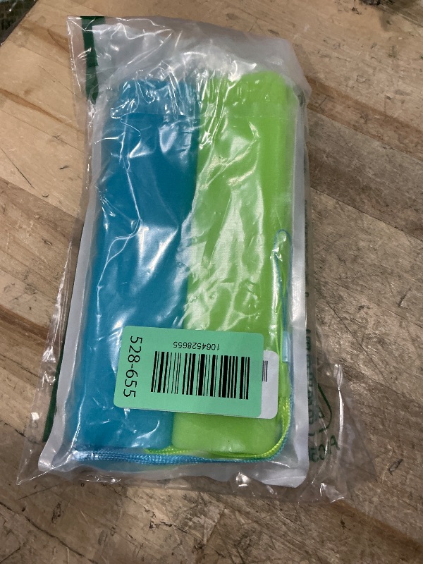 Photo 1 of 2 Pack Remote Cover for Samsung Smart TV, Silicone Protective Case for Samsung Solar Cell Remote 2021 2022 BN59-01357 BN59-01385 BN59-01265A Anti-Slip Remote Case Glow in Dark (Glow Green +Glow Blue)