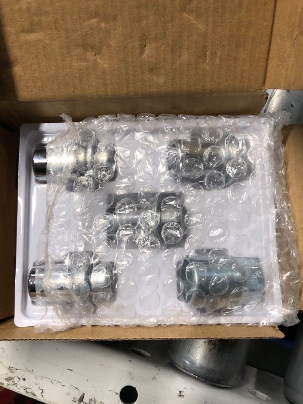 Photo 1 of 00276-00901, Wheel Lock Lug Nuts Set M12 x 1.5, Compatible with 2000-2024 Toyota 4Runner Corolla FJ Cruiser Highlander Matrix Sequoia Solara Tacoma Tundra & Lexus GS300 GS400 GS430 GX460 GX470 SC430