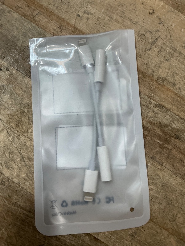 View 2 of [Apple MFi Certified] 2 Pack Lightning to 3.5 mm Headphone Jack Adapter, iPhone Aux Adapter Converter Dongle Audio Cable Compatible with iPhone 14 13 12 11 X XS 8 7