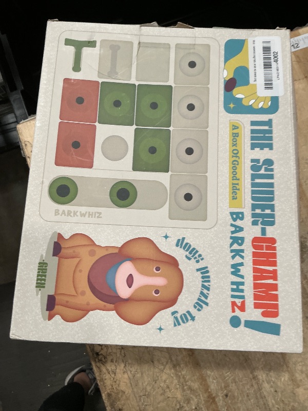 Photo 1 of ******DAMAGED - SEE NOTES/PICTURES***Barkwhiz Dog Puzzle Toy 3 Levels, Mental stimulating for Boredom and Smart Dogs, Treat Puzzle for All Breeds Dog