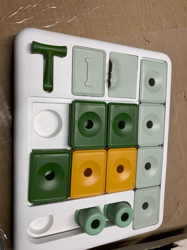 Photo 1 of ******DAMAGED - SEE NOTES/PICTURES***Barkwhiz Dog Puzzle Toy 3 Levels, Mental stimulating for Boredom and Smart Dogs, Treat Puzzle for All Breeds Dog