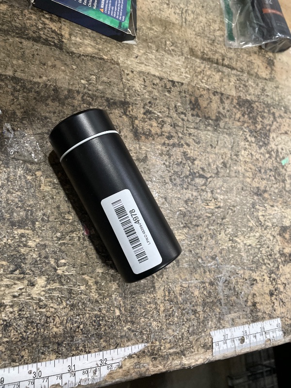 Photo 1 of ?Upgraded?Exllena Small Insulated Water Bottle 8 oz/250ml– Mini Insulated Water Bottle for Hot & Cold Drinks, Perfect Small Water Bottle for Travel, Purse...(Black)