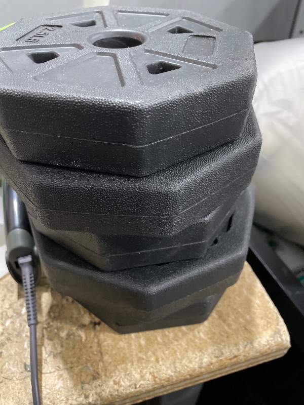 Photo 1 of *** PARTIAL SET - SEE NOTES *** 88LBS Adjustable Weight Dumbbell Barbell Kettlebell Set Home Gym Fitness