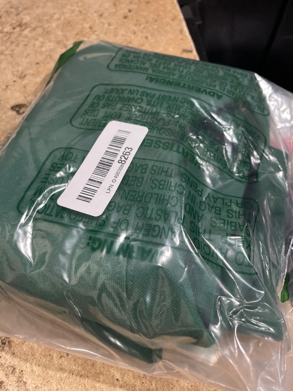 Photo 1 of *LENGTH IS SHORT** Amazon Essentials Men's Relaxed-Fit Heavyweight Cotton T-Shirt, Deep Green, XX-Large