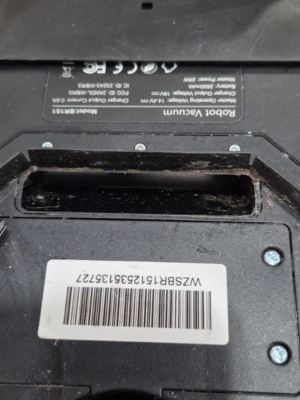 View 4 of **************MISSING THE REMOTE************
Robot Vacuum and Mop Combo, 2-in-1 Mopping Robot Vacuum Cleaner with 2300Pa Suction, 2.87'' Slim Design, Wi-Fi/App/Voice Control, 3D Obstacle Avoidance&Self-Charging for Hard Floors, Carpets, Pet Hair