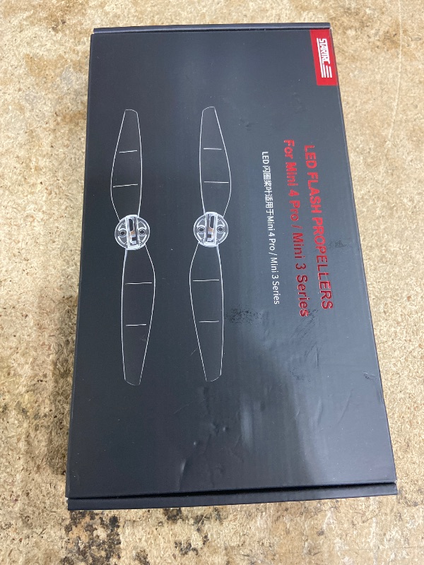 Photo 1 of ***MISSING CHARGING CABLE** Craznick Mini 4 Pro/Mini 3 Pro/Mini 3 Propellers LED Lights Replacement Prop Blades Low Noise Accessories for DJI Mini 3/4 Series Fly More Combo Plus Drone (2 Pairs)